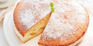 Preparo la torta Paradiso ripiena di crema e pesche la ricetta del mio pasticcere spacca, non basta mai!