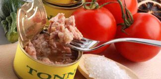 Tonno in scatola e bisfenolo A presente in eccesso in tutte le marche analizzate