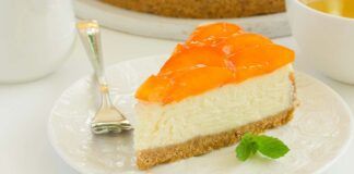 Una fetta di questa cheesecake appagherà la tua voglia di dolce e senza rimorsi solo 200 Kcal