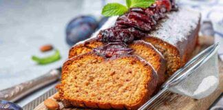 Ecco un dolce da mangiare tutti i giorni pure a dieta, con questo plumcake mandorle e prugne ho fatto centro, pieno di fibre e 120 kcal