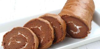 Tutto il sapore del cappuccino fetta dopo fetta, di questo rotolo sofficissimo non resteranno nemmeno le briciole