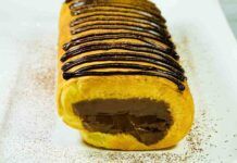 Da quando la pasta biscotto la faccio montata, il mio rotolo alla nutella è una nuvola, di certo lo preparerai solo così!