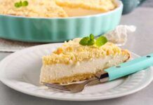 Ma quale cheesecake al limone, io faccio un semifreddo croccantissimo senza forno, ricetta TOP Preparati al bis già dopo il primo assaggio, questo Semifreddo mascarpone e limone è così speciale che ti fa dimenticare pure i problemi!