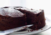 torta al cioccolato due ingredienti