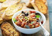 Caponata con fagiolini di Alessandra Spisni Caponata con i fagiolini