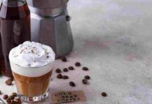 Frozen cappuccino