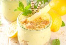La mia coccola serale è irresistibile coppette di limone e panna te ne innamorerai al primo assaggio pronto in 10 minuti