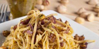 Melanzane, pistacchi e cipolla mi bastano e condisco la pasta, spendi poco e servi un piatto GOURMET