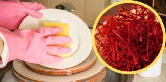 Lo zafferano ha sporcato tutti i miei piatti dopo il pranzo, solo in questo modo sono riuscita a toglierlo - RicettaSprint