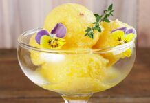 Hai mai provato il sorbetto all’ananas? Lo faccio senza gelatiera
