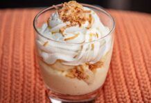 Ho sorpreso così i miei amici: un dessert nocciolato goloso che si gusta freddo, per le sere d'estate non c'è niente di meglio