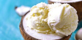 Oramai so fare a casa qualunque gelato, pure quello al cocco senza gelatiera: per questo servono solo 4 ingredienti e niente zucchero