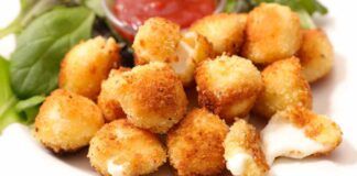 Quando preparo la mozzarella fritta è una tortura, la doppia dose è d'obbligo, non ti nascondo che rubo almeno un paio di bocconcini a fritta!