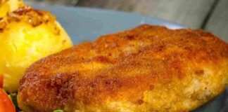 Cotoletta farcita in padella