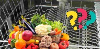 Perché mettere frutta e verdura in lavastoviglie?