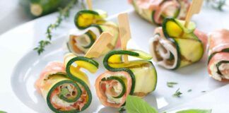 Involtini di zucchine della nonna sono speciali il ripieno che fa la differenza 10 minuti e sono in tavola