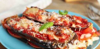 Melanzane alla sorrentina faccio tutto in padella te ne innamorerai per la croccantezza superficiale e il ripieno morbidissimo