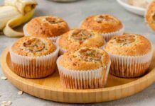 Muffin banane e avena 0 uova e burro li mangi senza troppi rimorsi combaciano con la tua dieta solo 90 Kcal