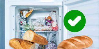 Come si mette il pane in freezer?