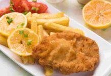 Non è la classica cotoletta bolognese, se vai a Bologna ti guardano male: loro la preparano così, è spettacolare cotoletta bolognese