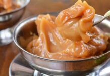 Non è la solita crema pasticcera, questa è al caramello è se la provi te la prepari pure per dessert