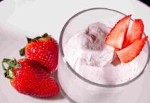 mousse fragole cioccolato bianco