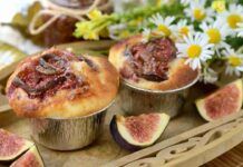 Avevo pochissimi fichi in frigo, prima che andassero a male ho fatto i muffin, ma non i soliti, scopri l'ingrediente che fa la differenza