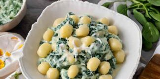 Prova gli gnocchi con questa crema strepitosa, mi bastano 5 minuti per servire tutto in tavola - RicettaSprint