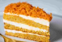 Torta con carote e nocciole