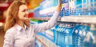 L'acqua minerale del discount e quella del supermercato, stessa qualità ma prezzi diversi