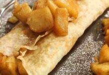 Crêpes alle mele