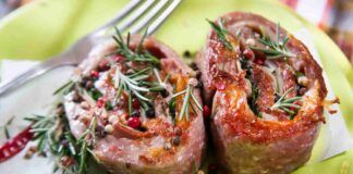 Girelle di carne ripiene di speck e provola, l'impasto è speciale Ricettasprint
