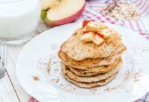 Pancake di mele e yogurt: ne posso fare anche tanti ma finiscono sempre, in effetti uno non basta mai!