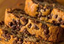 Plumcake altissimo gocciole