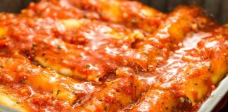 Pranzo da 500 kcal non pensavo mi venissero così buoni, i cannelloni ripieni con la salsiccia non li avevo mai provati prima spaccano