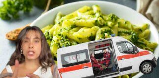 Studentessa spagnola in Erasmus a Milano mangia pasta al pesto e si sente male