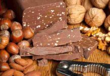 Torrone dei morti al cioccolato
