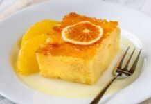 Torta 5 minuti all'arancia: 5 minuti non per farla ma per la cottura, stavolta la colazione la mangi appena sfornata!