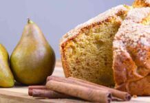 Torta alle pere soffice come nuvola e leggera come una piuma Ricettasprint
