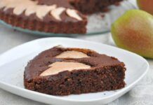 Torta caprese con le pere la mia nonna ha queste idee strane Ricettasprint