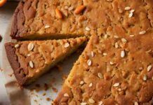 Torta dell'autunno deliziosa, metto insieme carote e mandorle, nel vassoio spariscono anche le briciole - RicettaSprint