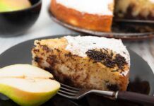 Torta di pere e cioccolato ai 12 cucchiai la prepari in 5 minuti, non sporchi nulla, addio a bilance e misurini Torta di pere e cioccolato ai 12 cucchiai la prepari in 5 minuti, non sporchi nulla, addio a bilance e misurini