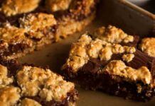 Brownies al cioccolato e biscotti