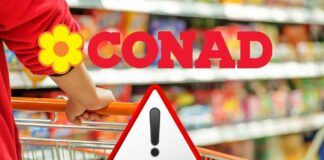 Un carrello in un supermercato
