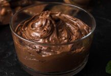Caramello montato al cioccolato