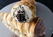 Coni di sfoglia alla ricotta