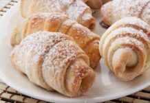 Cornetti di frolla morbida