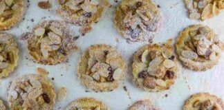 Crostatine alle mele e mandorle Ricettasprint