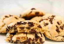 Frollini gocce di cioccolato