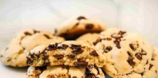 Frollini gocce di cioccolato
